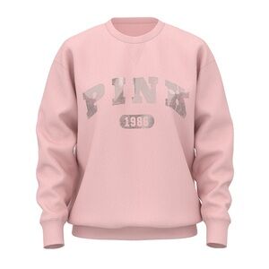 Ivy Fleece Oversized Crew Sweatshirt